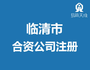 聊城临清市合资公司注册代办理营业执照