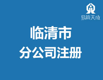 聊城临清市代办分公司注册营业执照业务